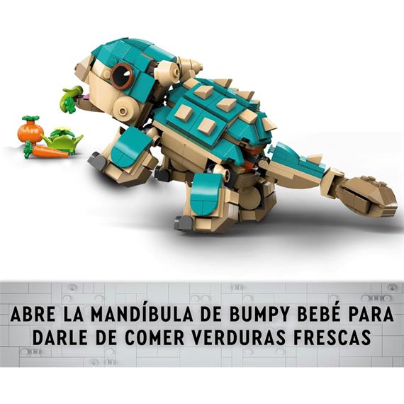 LEGO 76962 Bumpy Bebé: Ankylosaurus