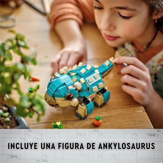 LEGO 76962 Bumpy Bebé: Ankylosaurus