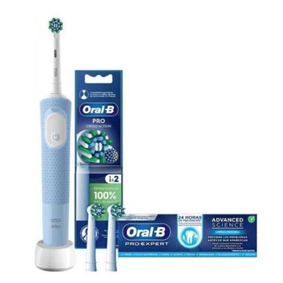 Braun Oral-B Cepillo Pro Vitality + 2 Recambios+ Pasta Dientes (D103.413.3)
