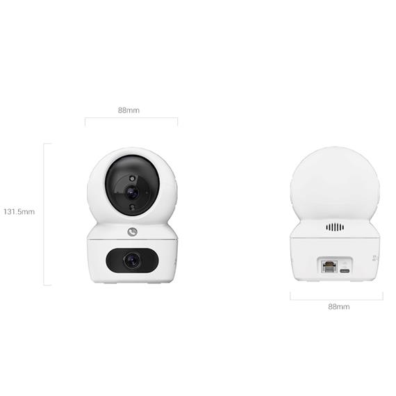 Ezviz H7C 2k Cámara de Seguridad Interior Wifi con Doble Lente 2k+