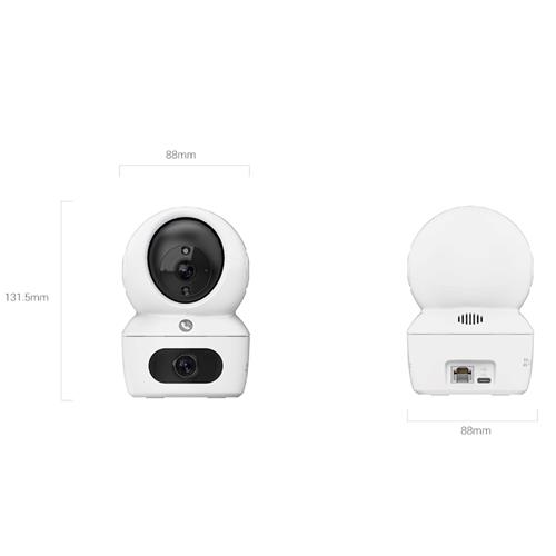 Ezviz H7C 2k Cámara de Seguridad Interior Wifi con Doble Lente 2k+