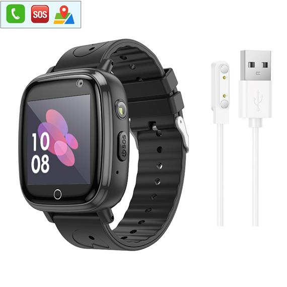 Hoco Y100 2G Children SmartWatch para Niños con llamadas Bluetooth Negro