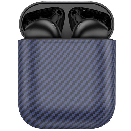 Hoco EW41 Plus True Auricular Inalámbrico Diseño Carbono Azul