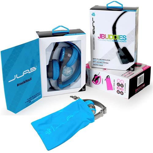 JLAB JBuddies Folding Kids Auricular Azul
