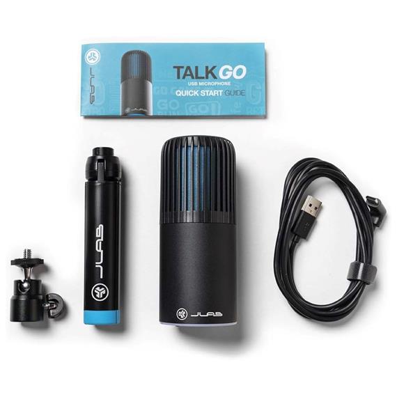 JLAB Talk  Micrófono Condensador USB Negro