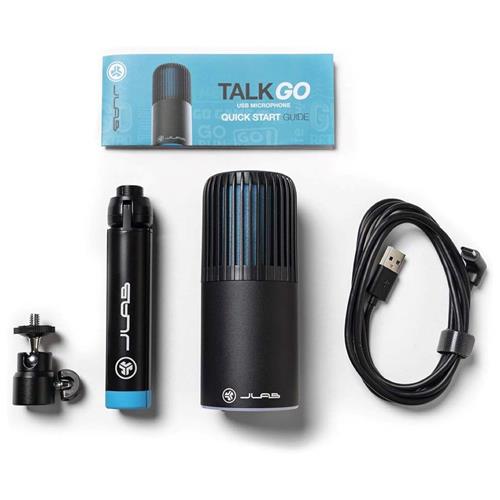 JLAB Talk  Micrófono Condensador USB Negro