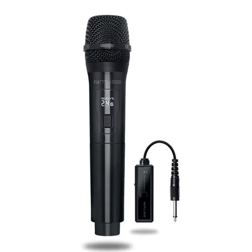 Muse MC30WI Micrófono Inalámbrico 2.4 G Recargable
