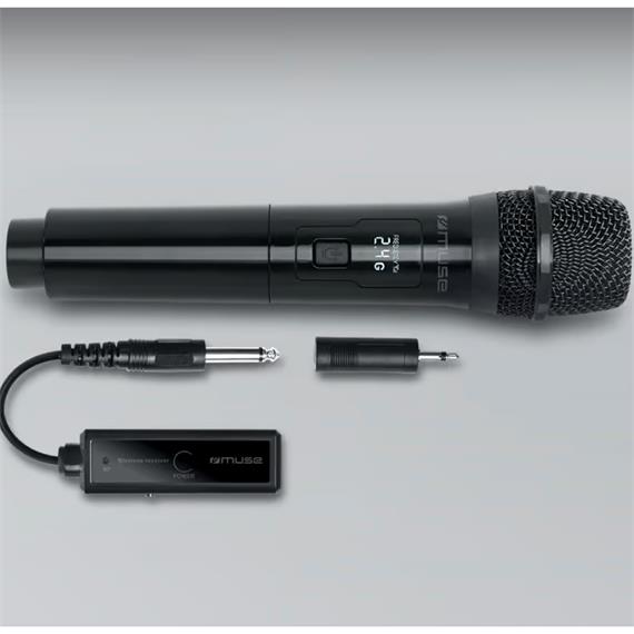 Muse MC30WI Micrófono Inalámbrico 2.4 G Recargable