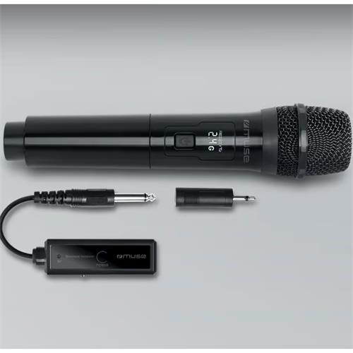 Muse MC30WI Micrófono Inalámbrico 2.4 G Recargable