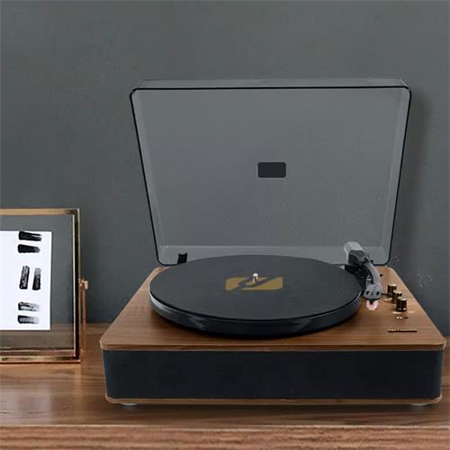 Muse MT106BT Tocadiscos con Bluetooth y USB en Madera