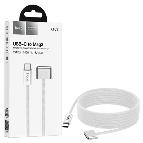 Hoco X103 Cable USB-C a Magsafe 3 140W y 2 Metros