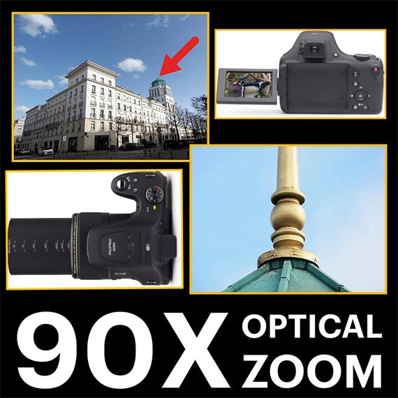 KODAK PIXPRO AZ901 20MP 90x Zoom Wifi