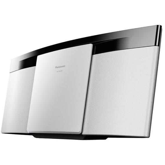 Panasonic SC-HC200EG-W Microcadena 20W con CD, USB y Bluetooth