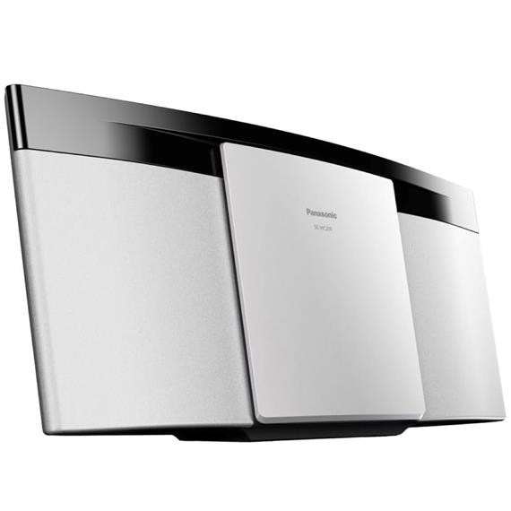 Panasonic SC-HC200EG-W Microcadena 20W con CD, USB y Bluetooth