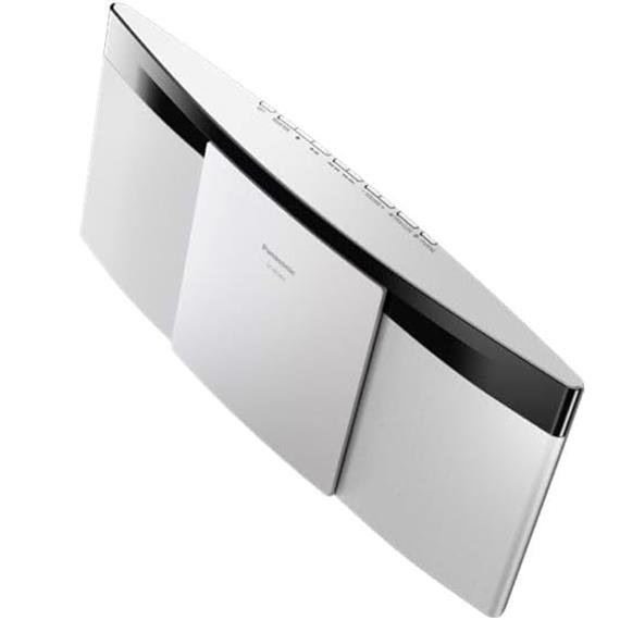 Panasonic SC-HC200EG-W Microcadena 20W con CD, USB y Bluetooth