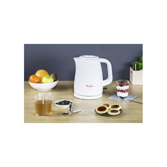 Moulinex BY150100 Hervidor 1.5 Litros Sin Cable Blanco