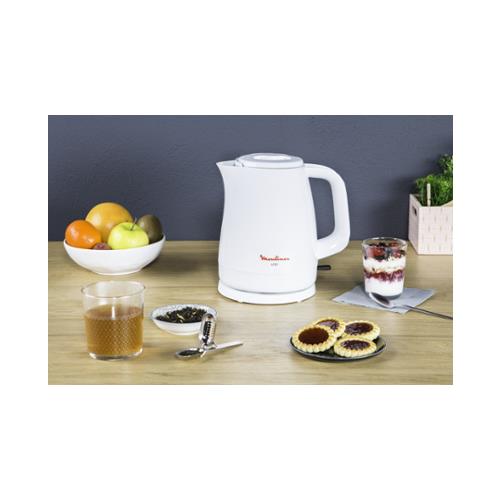 Moulinex BY150100 Hervidor 1.5 Litros Sin Cable Blanco
