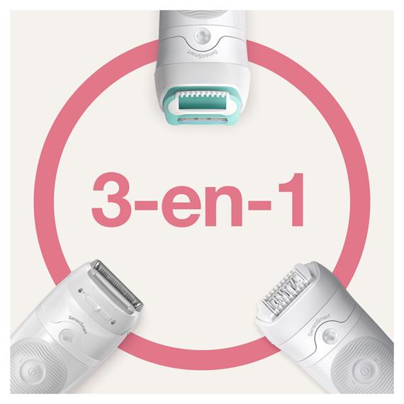 Braun SE 5/625 Silk Epil 3 in 1 Wet & Dry