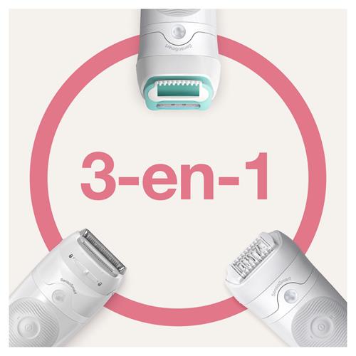 Braun SE 5/625 Silk Epil 3 in 1 Wet & Dry