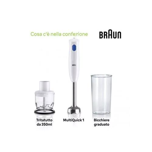 Braun MQ10.201WWH Batidora de Brazo 450W