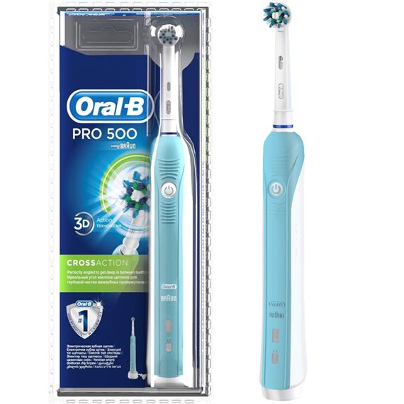 Braun Oral-B Cepillo 3D Pro 500 Cross Action Blanco (D16.513.U)