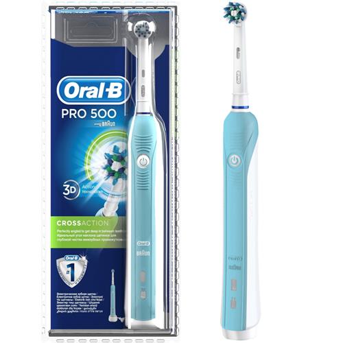 Braun Oral-B Cepillo 3D Pro 500 Cross Action Blanco (D16.513.U)