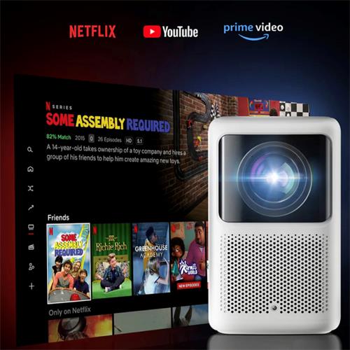 Dangbei N2 Proyector con Netflix Oficial, WiFi,  Bluetooth, Full HD y 400 Lúmenes