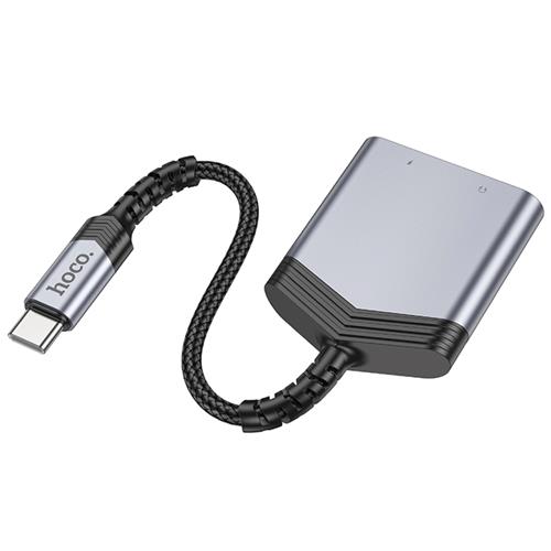 Hoco LS40 Adaptador USB-C a USB-C Audio y USB-C Carga