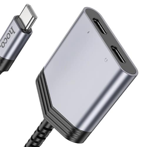 Hoco LS40 Adaptador USB-C a USB-C Audio y USB-C Carga