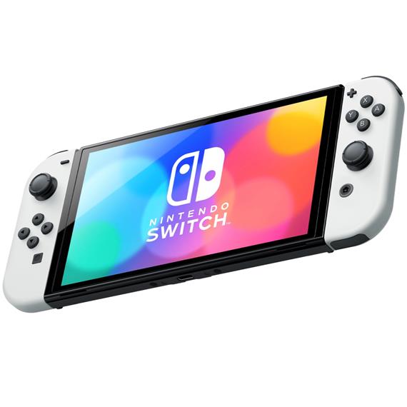 Nintendo Switch Oled Consola Blanca + Juego Nintendo  Mario Kart 8 Deluxe 12 M