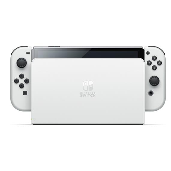 Nintendo Switch Oled Consola Blanca + Juego Nintendo  Mario Kart 8 Deluxe 12 M
