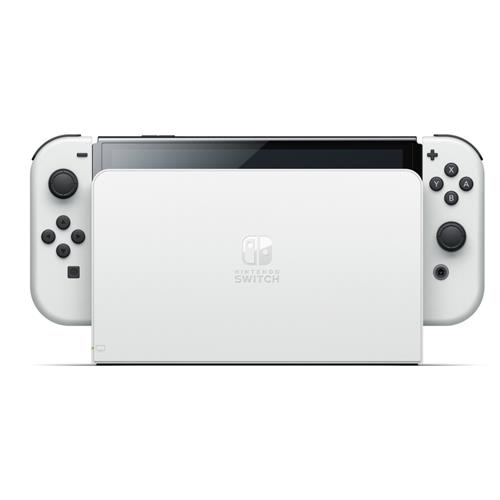 Nintendo Switch Oled Consola Blanca + Juego Nintendo  Mario Kart 8 Deluxe 12 M