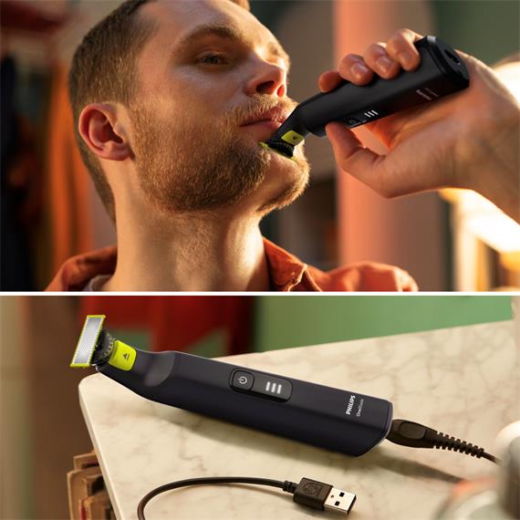 Philips QP6542/15 OneBlade Pro 360 Afeitadora para Cara y Cuerpo