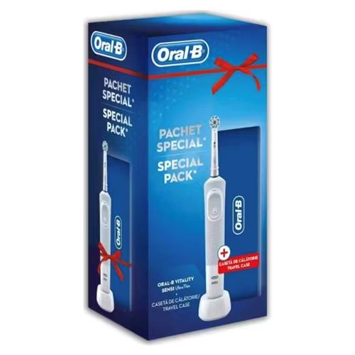 Braun Oral-B Cepillo Vitality 100 Cross Action + Funda Regalo (D100.413.1) LOT:3006D39225