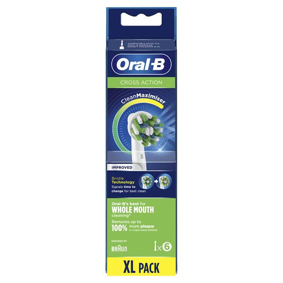 Braun Oral-B  EB50-6 Cross Action 6 Und Cabezales de Recambio