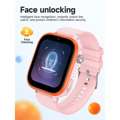 Hoco Y101 4G Smartwatch para Niños con SIM y GPS Rosa