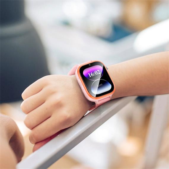 Hoco Y101 4G Smartwatch para Niños con SIM y GPS Rosa