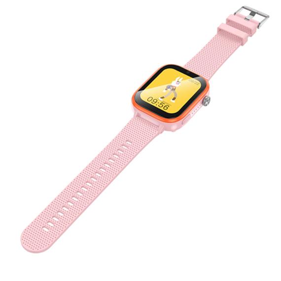 Hoco Y101 4G Smartwatch para Niños con SIM y GPS Rosa