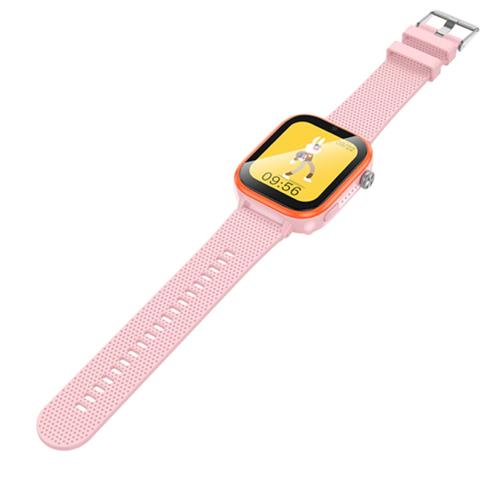Hoco Y101 4G Smartwatch para Niños con SIM y GPS Rosa