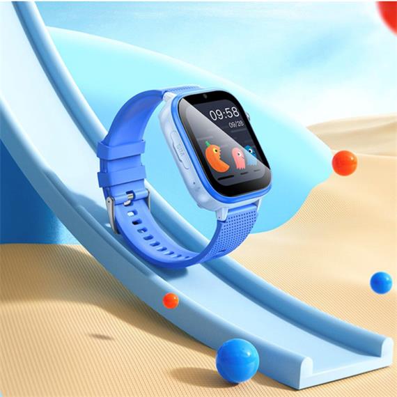 Hoco Y101 4G Smartwatch para Niños con SIM y GPS Azul