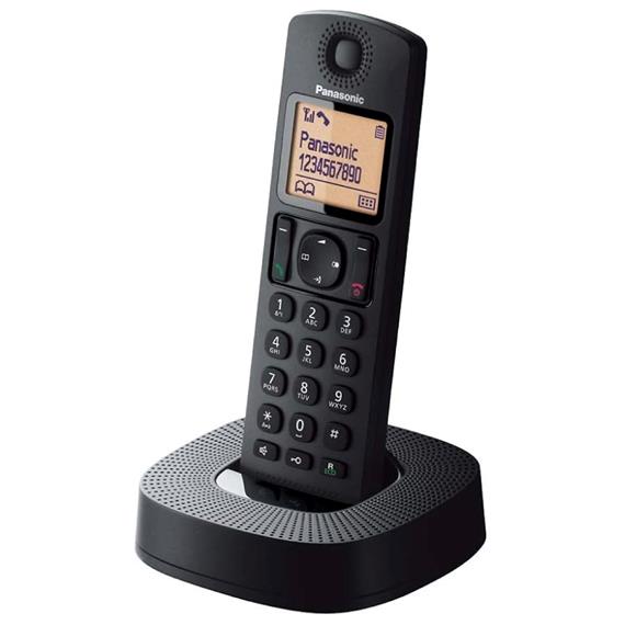 Panasonic KX-TGC313SPB Teléfono Inalámbrico Trío Negro