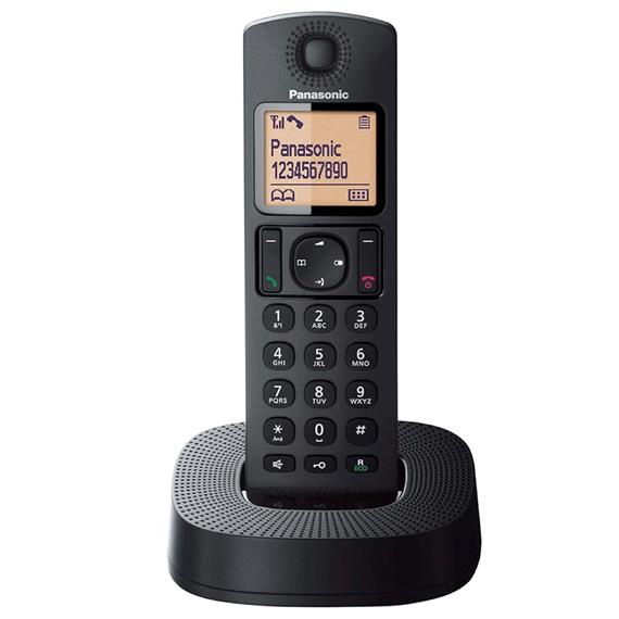 Panasonic KX-TGC313SPB Teléfono Inalámbrico Trío Negro