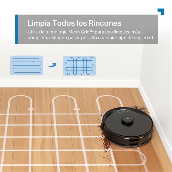 Tp-Link RV30 Max Plus Robot Aspirador y Friegasuelos con Base de Autovaciado