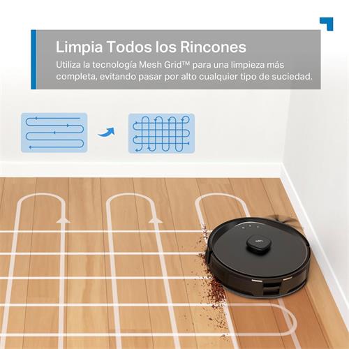 Tp-Link RV30 Max Plus Robot Aspirador y Friegasuelos con Base de Autovaciado