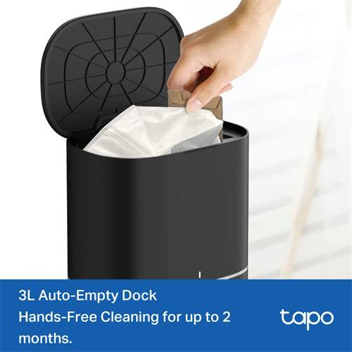 Tp-Link RV30 Max Plus Robot Aspirador y Friegasuelos con Base de Autovaciado