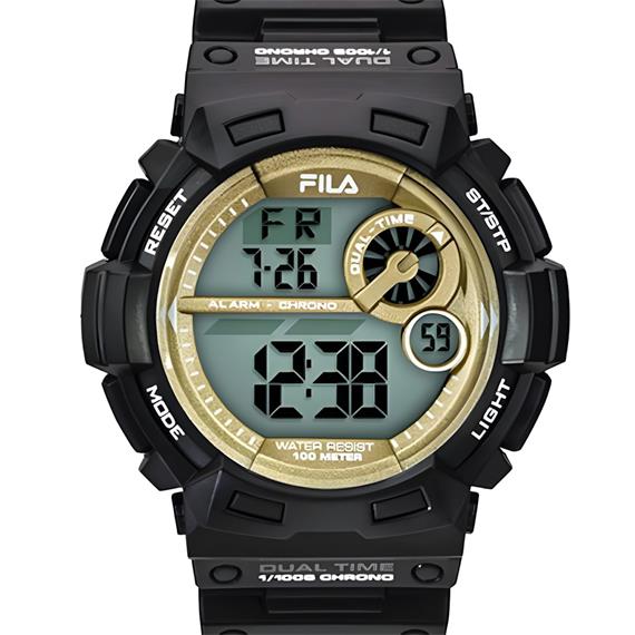 FILA 38-110-007  RELOJ NEGRO