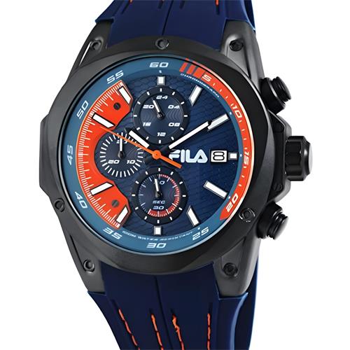 FILA 38-823-002 RELOJ NEGRO/AZUL