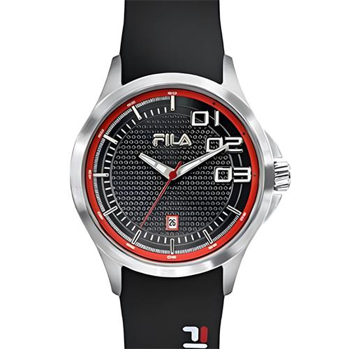 FILA 38-088-201 RELOJ NEGRO/ROJO