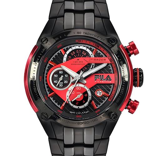 FILA 38-104-001  RELOJ NEGRO