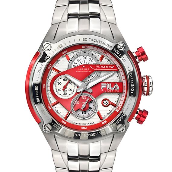 FILA 38-104-002  RELOJ ROJO